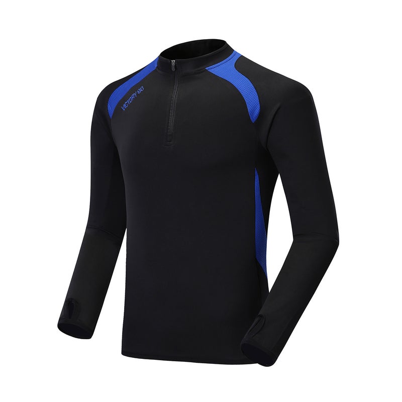 [Feeltime Factory Store] Spring, Children'S Half Zipper Long Sleeve Training Clothes Suit Fitness Sports Jacket - Image 3